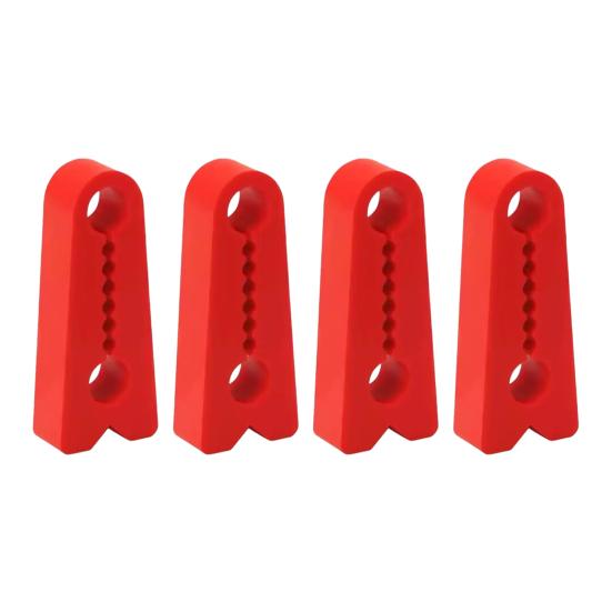 4Pcs Car Door Cushion Pads Silicone Anti-Rattle Shock Absorber for Vehicles Trucks Vibration Easy Clip-On Installation Car Door Impact Stopper