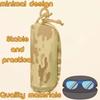 Outdoor Tactical Nylon Hard Case Glasses Box With Molle System Protection Box Accessory Pack Sunglasses Bag