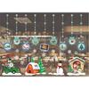 Christmas Wall Merry Stickers Window Glass Decals Home Room Xmas New Year Decor