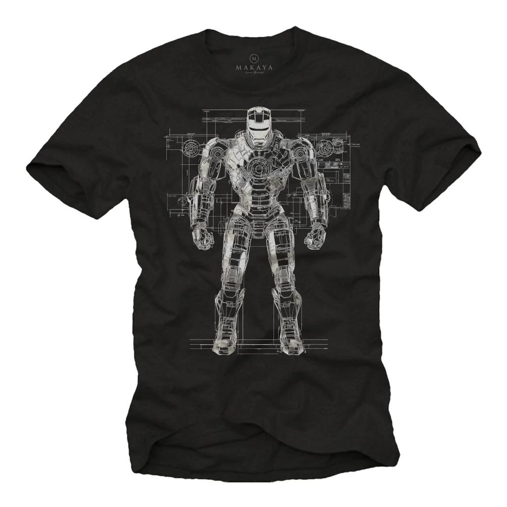 Gamer T-Shirt with Robot Theme for Men - Boys Kids Robot Gaming Gift-