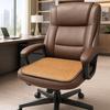 Cooling Bamboo Seat Mat, Breathable Chair Mat, Summer Cool Seat Pad with Anti-Slip Bottom for Office And Dining Chairs