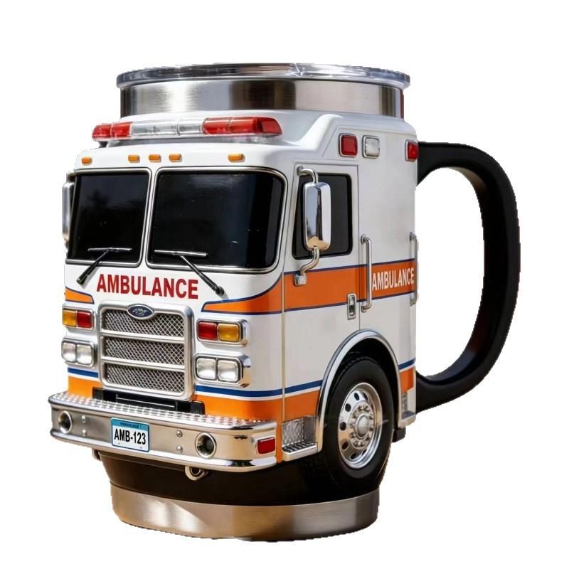 Feuerwehr Harzbecher Mit Kräftigem Design Für Zuhause Büro Und Als Geschenk