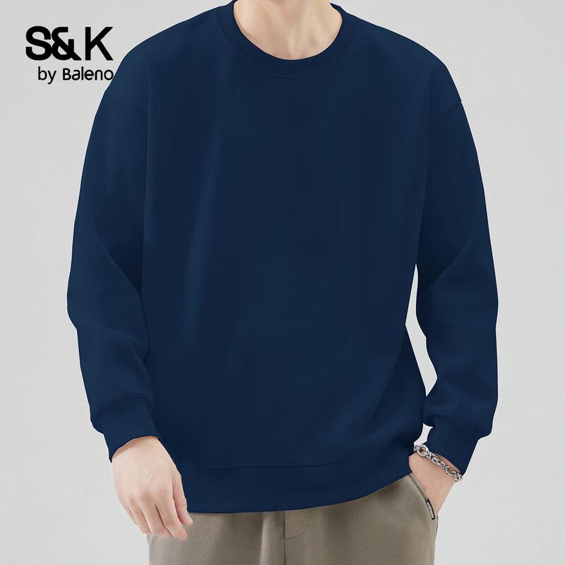 Baleno Men's S&K Series Loose Fit Round Neck Sweatshirt