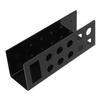Easy Install Acrylic Marker Holder 10 Slots Wall Mounted Pen Organizer Transparent Multi Grid Stationery Rack Stationery