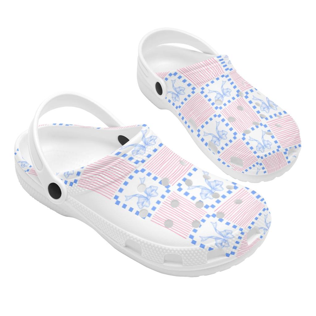 For Women Men Fashion Printed EVA Casual Clogs Breathable Lightweight Slip On Soft Sole Shoes Summer Sandals Leisure Wear