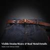 Blue 1:6 Scale Denim Jeans | FunctionalLooking Fly and Fastening, Contrast Stitching Details