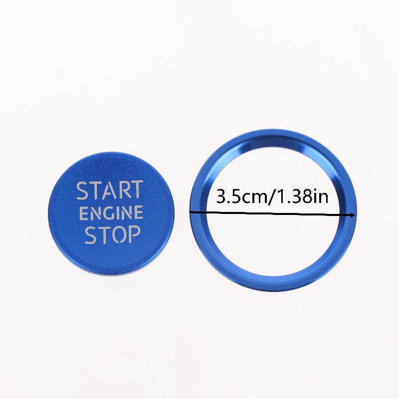 Auto Motor Start Stop Knopf Abdeckung Zierleiste Zündschalter Dekorativer Ring für A4 A5 A6 Q5 Q7 Dekoration Zubehör