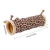 Small Pet Tunnel Hideout Portable Rabbit for Play Tube Foldable Tunnels Safe Non Toxic for Kitten Bunny Easy Storag X3UC