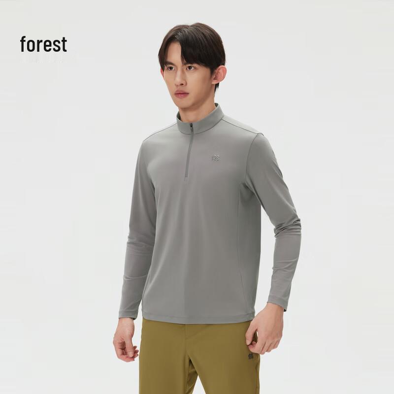 KOLON SPORT Men s S-FUNCTIONAL Half-Zip Long-Sleeve T-Shirt 2XL