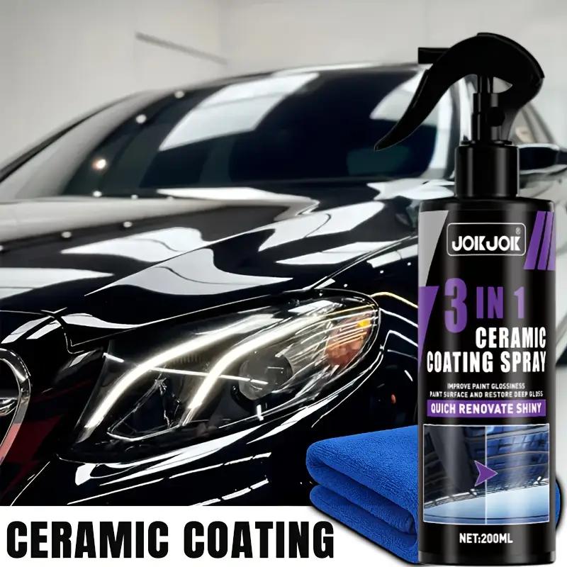 3 in 1 Car Ceramic Nano Coating Liquid Coating Nano Crystal Hydrophobic Layer Polishing Coating Agent Car Polish Nano Coating