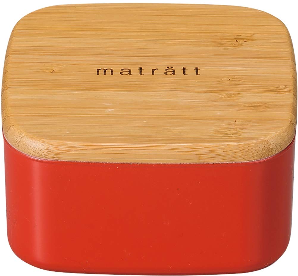 Masakazu Antibacterial Lunch Mattratt Side Red Box, Case, 300ml,
