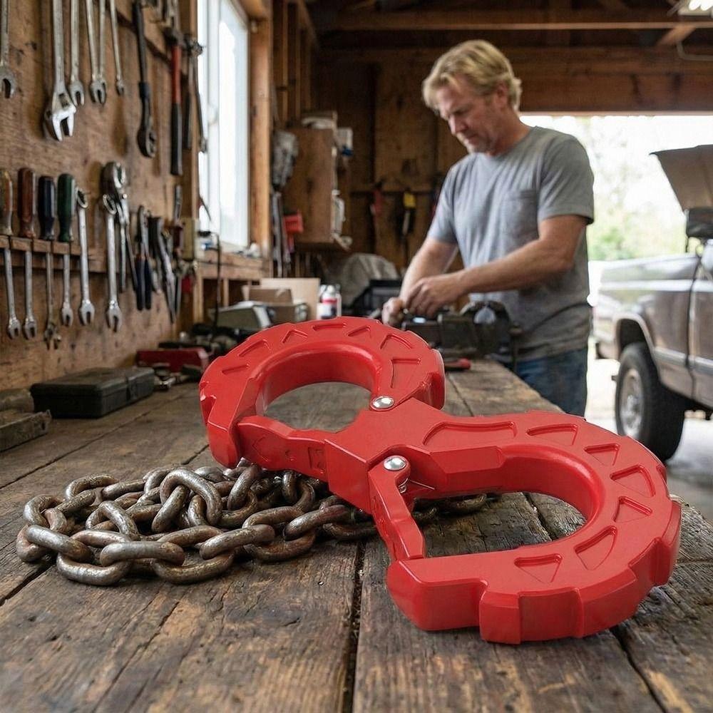 S-type Hook High-strength S-shaped Hook Solid Universal Double Ended U-buckle Portable Off Road Towing Bar JK Offroad