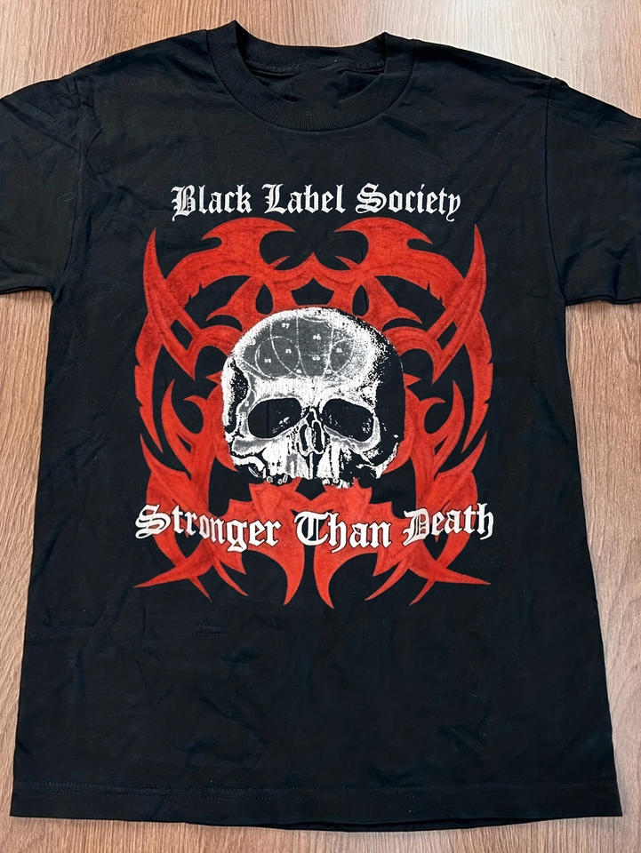 BLACK LABEL SOCIETY Gothic Skull and Flame Pattern Unisex T-Shirt - 2026 New Style Men's T-Shirt, Casual Crew Neck