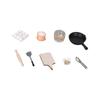 Handcrafted Miniature Bakery Counter With Wood Resin Plastic For Dollhouses Accessories Realistic Cooking Station Photography Prop