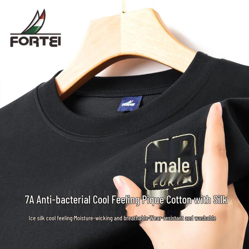 Men s Summer Short Sleeve Breathable T-Shirt L