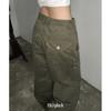 The Pink Vintage Pigment Washed Wide Cargo Pants