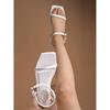 Shoetopia Women'S Snd-116 White Flat Sandal-8 Kids Uk (Snd-116-White)-Eu41
