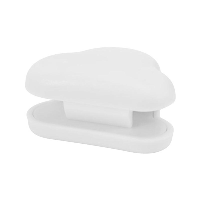 Niedlicher Zahnpastahalter in Wolkenform, selbstklebender Gesichtsreiniger-Clip, multifunktionales Zahnpasta-Aufbewahrungsregal, Badezimmerzubehör