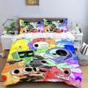 Dandy's World Bedding Set Cartoon Game 3D Printed Duvet Cover Set with Pillowcases Soft Bedclothes Boy Girl Kids Birthday Gift