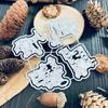 """Nur für dich, Alles Gute zum Geburtstag, Danke, An deinem besonderen Tag" 4er-Set/Los Wörter Stanzformen Für Scrapbooking Prägeschablone Fotoalbum Dekorativ"