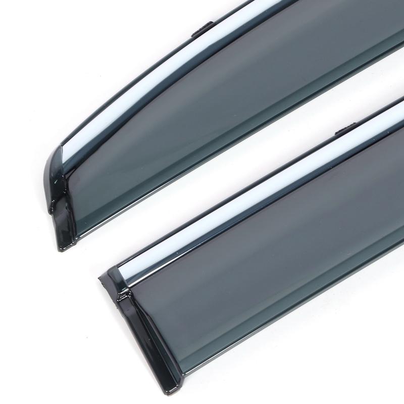 Window Visor Car Visor Guard Shade Deflector Vent Sun Rain Visor Window Visor for Shading Wind Guard Window Visor Window