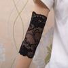 Women's Summer Lace Sun Protection Arm Sleeves with Elbow and Wrist Support