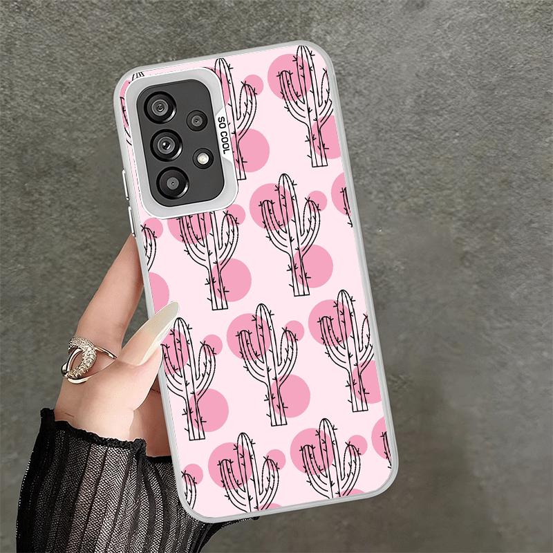 

Cactus Pattern Shockproof Phone Case for Samsung A17 A16 A15 A14 A37 A57 A36 A56 A26 A35 A55 A25 A34 A54 A24 A13 A23 A33 A53 A07 Samsung A34