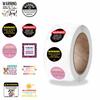500PCS Warning Sticker Roll Stickers Motorcycle Motivational Laptop Word Funny Warning Decorative Student Stationery Stickers