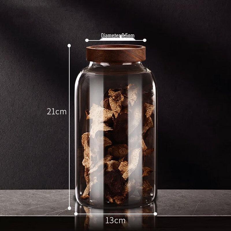 ZISIZ Glass Storage Jar