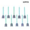 10Pcs Epoxy Adhesive Mixing Nozzle Static Mixing Nozzle MB5-16L Mixing Tube (1:1Ratio) For AB Glue Gun Liquid Mixer