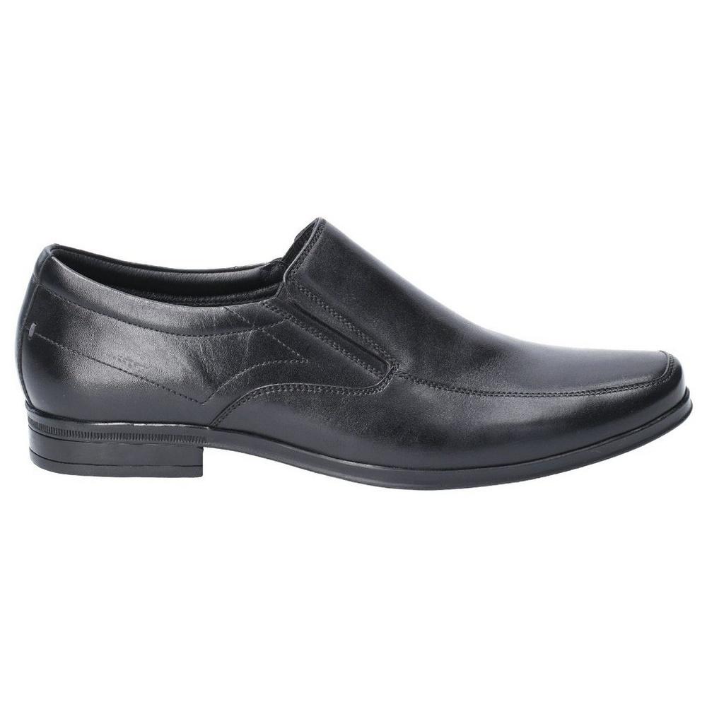 Hush Puppies Mens Billy Slip On Leather Shoe