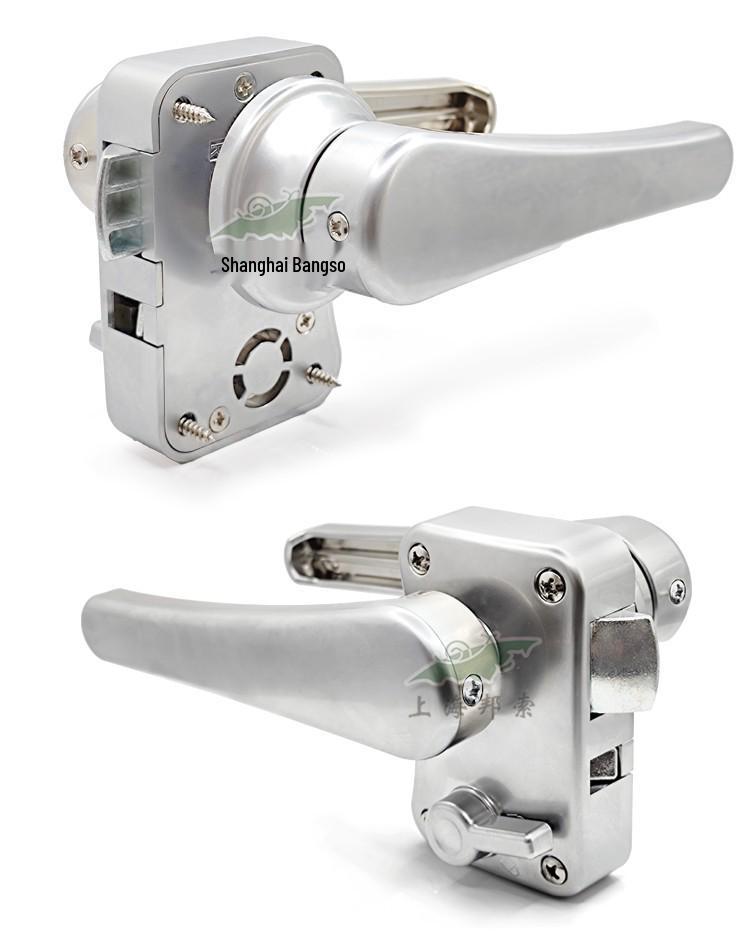 RV Double-Opening Bathroom Lock with Deadbolt for Travel Trailers - FC304-1