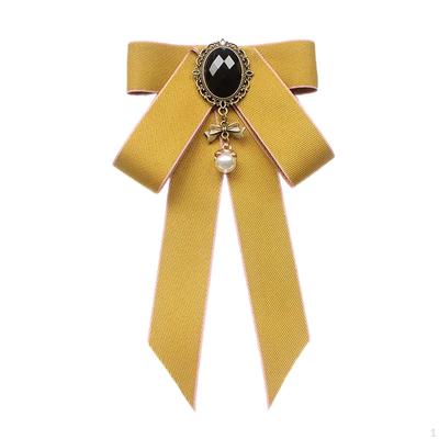 Fliege Band Brosche Bowknot Elegante Neck Shirt Kragen Pin für