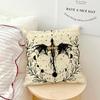 Book Dragon Cool Art F-Fourth W-Wing Cushion Cover Soft Pillow Case For Sofa Living Room Home Office Decor Protective Covers