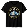 Peak 60 Est 1965 61st Birthday Mountains Mens Womens Graphic Tee