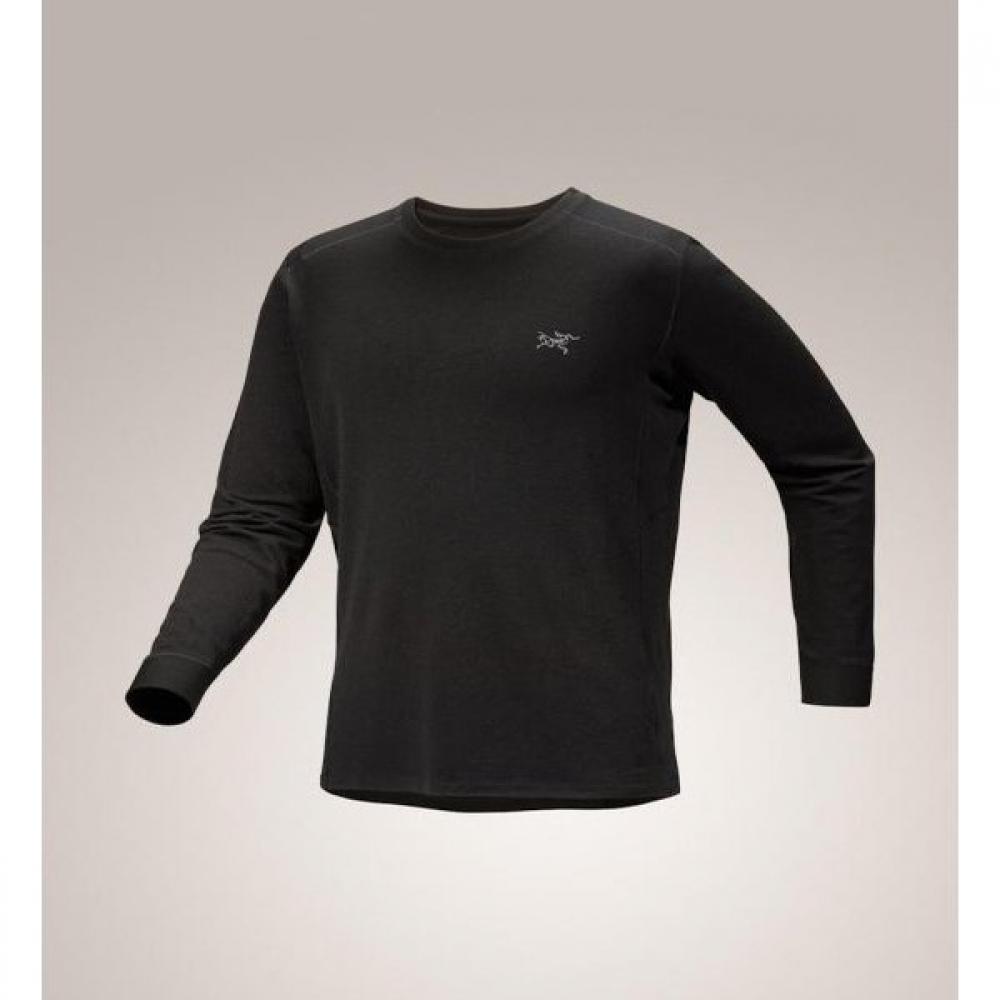 Arcteryx Men S Merino Wool Crew Neck Black Rho M atpfM07480blk S