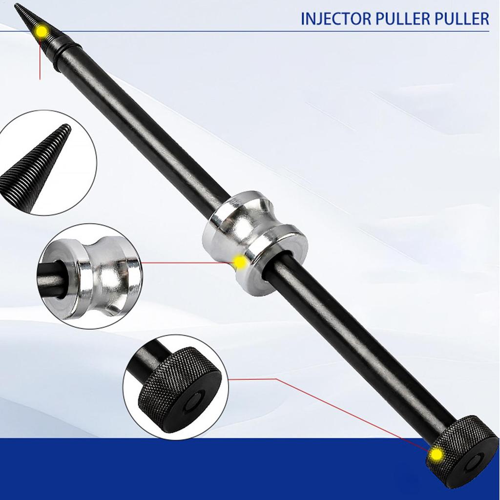 Extractor de Inyectores Gadget Antideslizante Extractor de Inyectores Juego de Herramientas Maestro Para Entusiastas Hombres Mujeres Talleres de Vehículos Automotriz Exterior