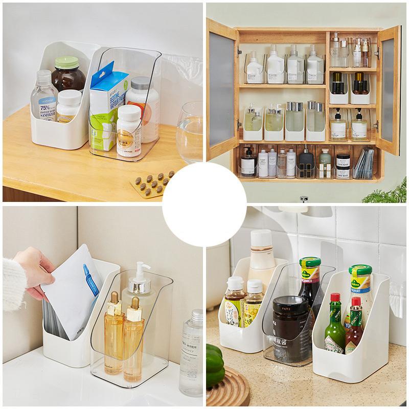 Refrigerator Organizer Bins Fridge Food Sort Storage Box Transparent Seasoning Storage Box Kitchen Fridge Storage Organizer