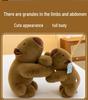 Capybara Plush Toy: Soft, Lying-Style Sleeping Pillow Doll