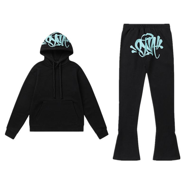 American loose hooded sweater Y2K men's and women's trendy brand hip-hop sweatpants street couple casual hoodie set foreign trade
