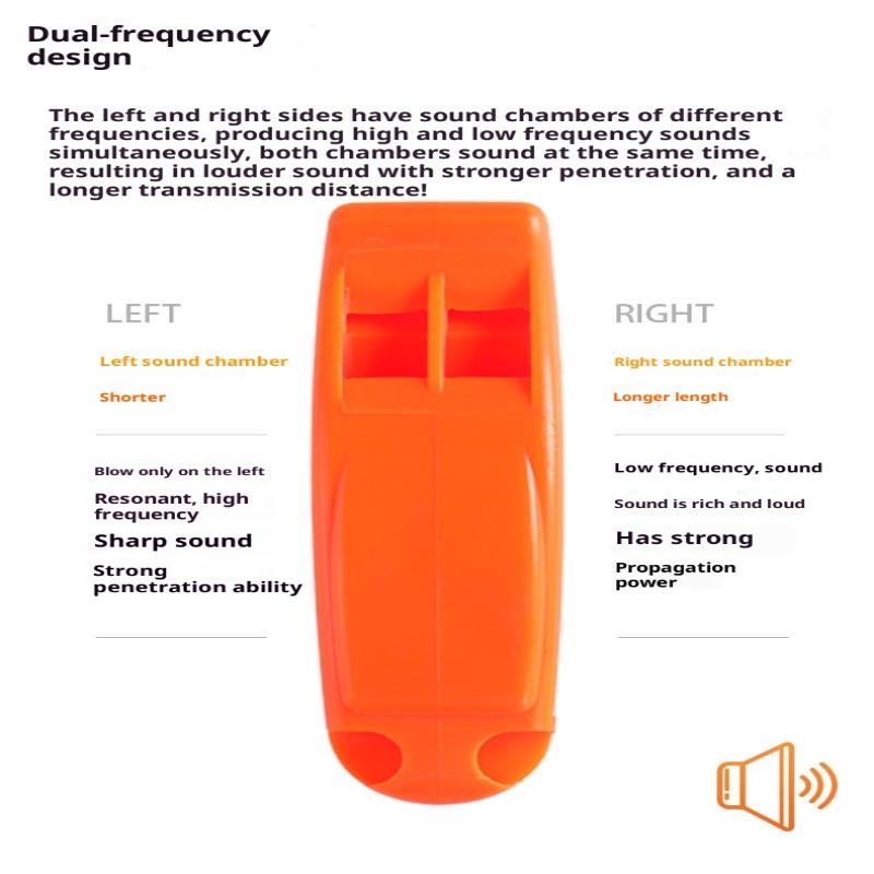 1Pc Outdoor Kayak  Diving Rescue Emergency Safety Whistles Water Sports Outdoor Survival Camping Boating Swimming Whistle