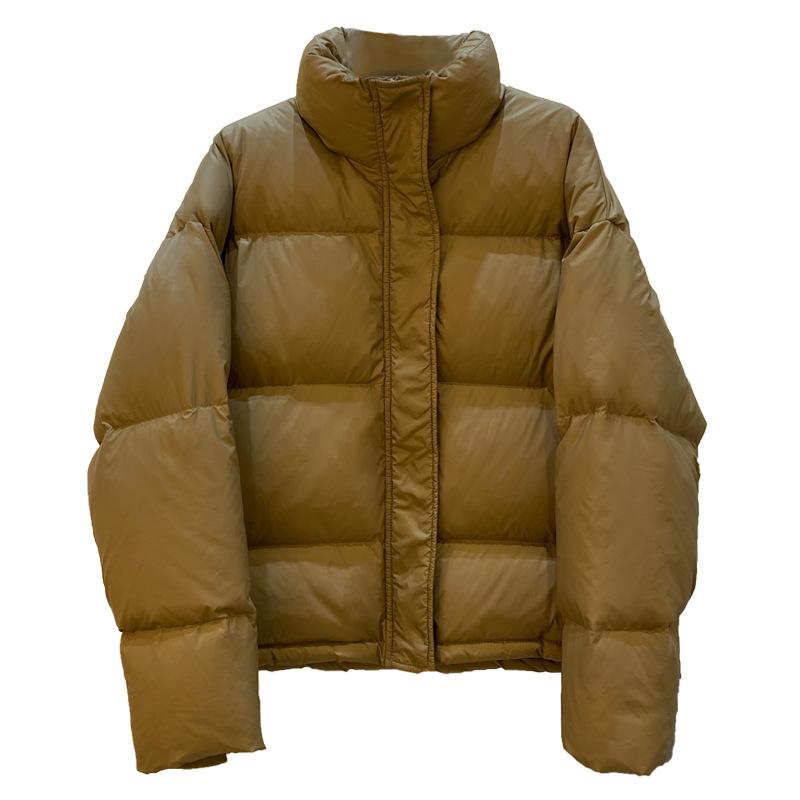 Down jacket new women's short bread jacket small thickened winter loose fashion