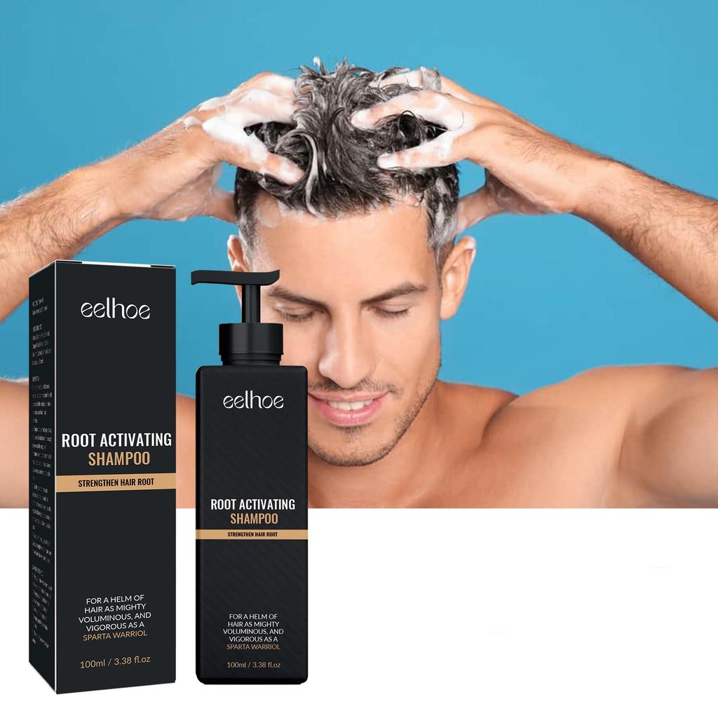 EELHOE Haarwachstum Wurzel Natürlich Kräuter Dichtes Haar Shampoo Haar Reparatur Pflege Fluffig Glättend Nährend Anti Haarausfall Shampoo