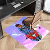 Juice WRLD1 Printed Absorbent Washable Carpet, Non-Slip Bathroom Mats, Kitchen Rugs, Yoga Mat,Living Room Entrance, Camping Picnic Rugs