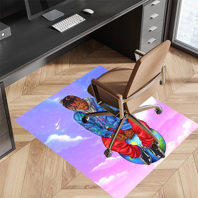 Juice WRLD1 Printed Absorbent Washable Carpet, Non-Slip Bathroom Mats, Kitchen Rugs, Yoga Mat,Living Room Entrance, Camping Picnic Rugs