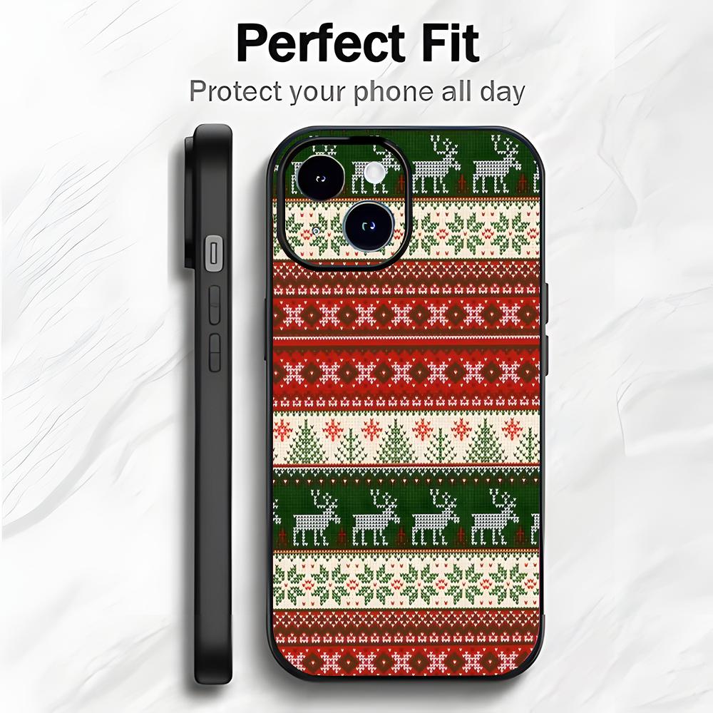 Anime Merry Christmas Art Phone Case Phone Case Soft Packaging Lightweight For iPhone17 16 15 14 13ProMax