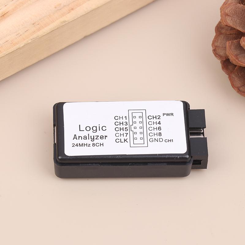 

USB Логічний Аналізатор 24МГц 8 Каналів Введення Пам ять 24М/Секунду Логічний Аналізатор Відлагоджувач Для Arm Fpga Логічний Аналізатор Логіка one size