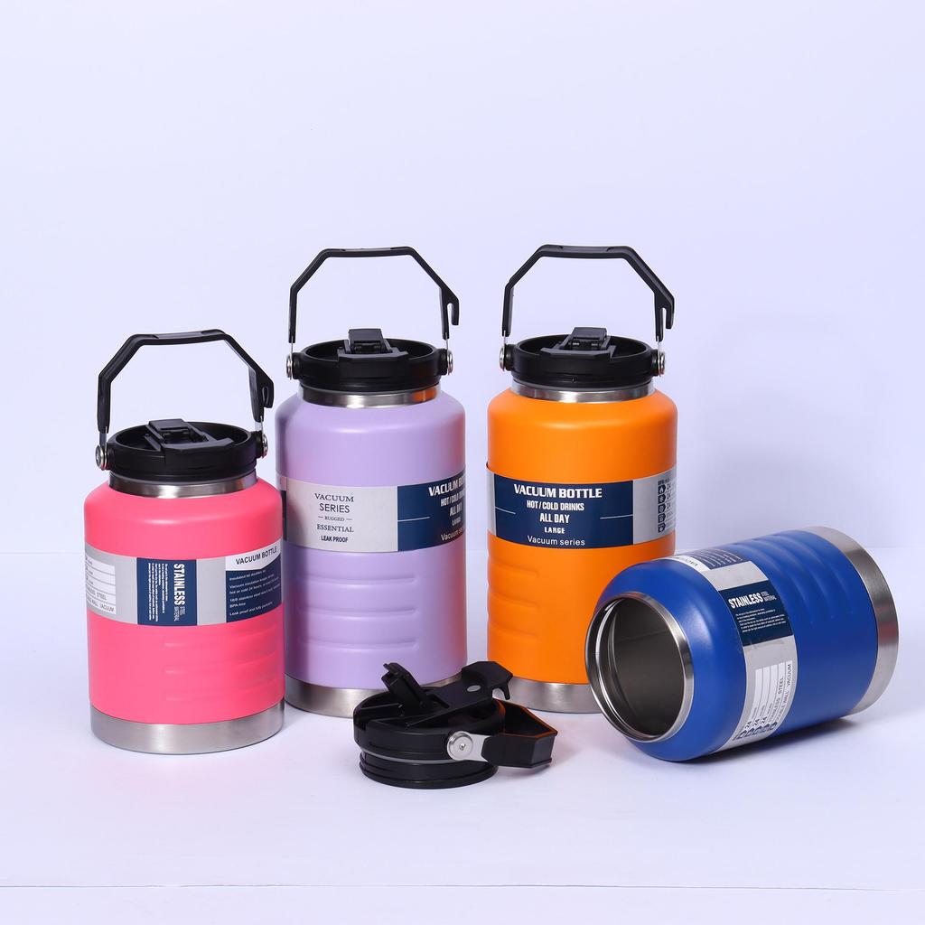 304 Stainless Steel Vacuum Insulated Large Capacity Portable Camping Water Bottle