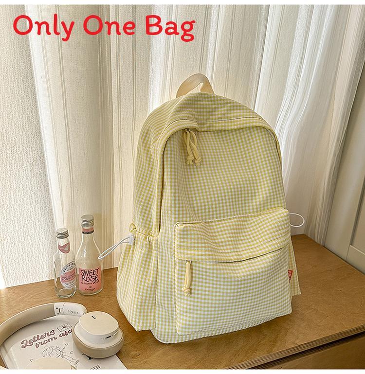 Girl Backpack With Nylon For School And Casual Use