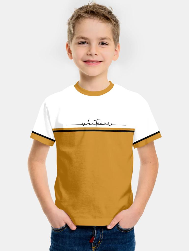 Kids Clothes Gradient Paris Printed T-Shirt Summer Outdoor Boys Girls 2-10Y Casual Short Sleeve Fashion Trend Street Child Top